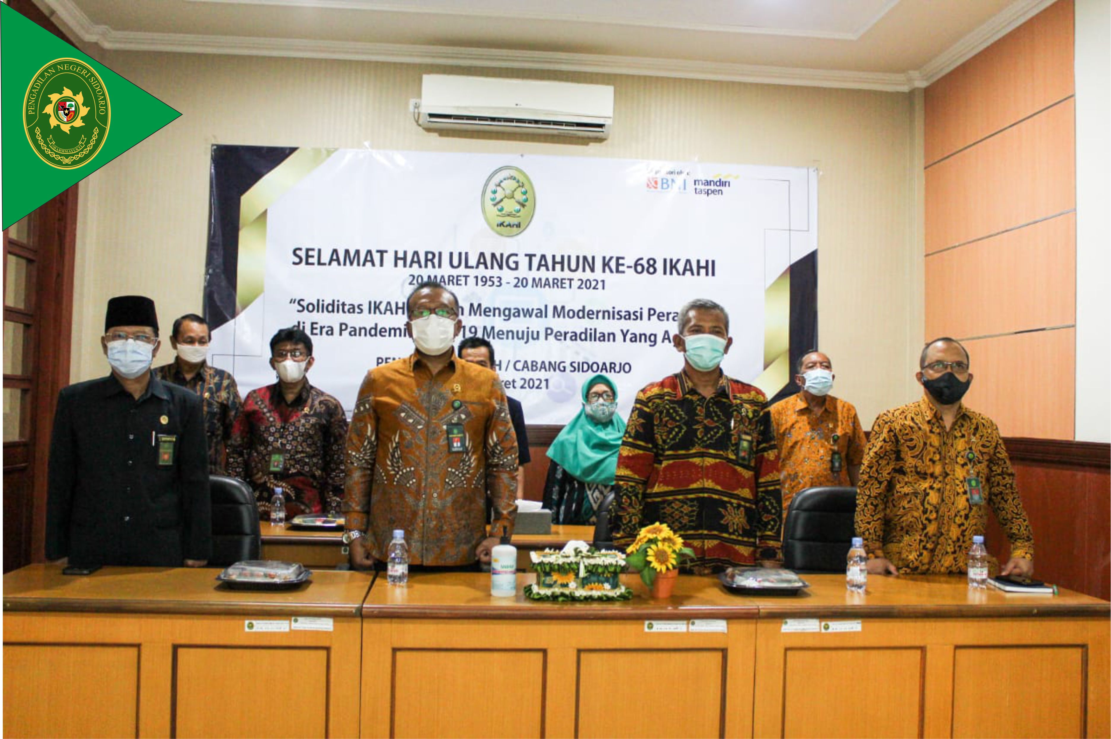 PUNCAK PERINGATAN HUT IKAHI KE-68 SERTA SILATURAHMI NASIONAL SECARA VIRTUAL